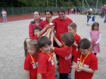 Platz 1 für die U 8 Mannschaft