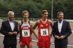 v.l. BW Innenminister Thomas Strobl, Carl Dohmann, Christopher Linke, MdL Tobias Wald