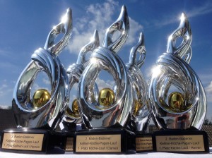 Wertvolle Trophäen für Kellner Köche Pagen